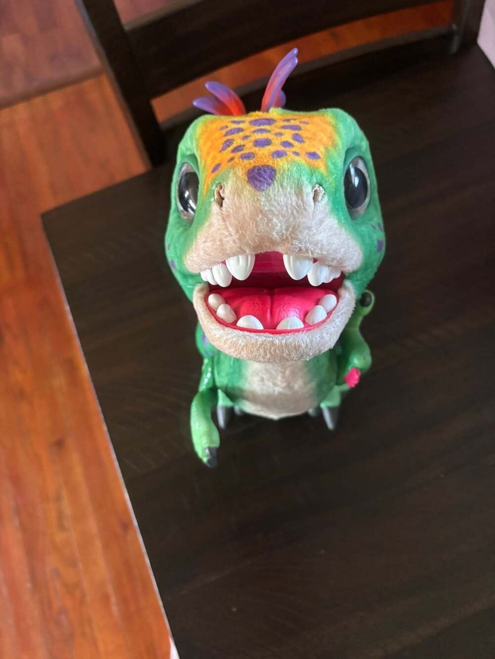 FurReal Munchin Rex Interactive Electronic T-Rex Dinosaur Toy Green